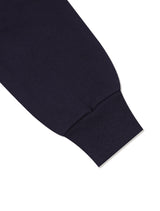 Women's Lees Lees Embossed クロップドスウェットシャツ ネイビー (FCF1TS204W)