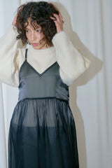Cuddle brush knit_ivory