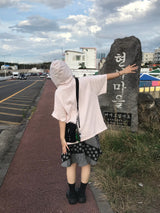ストライプボタンパーカー ( 3color )