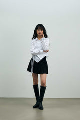 HALO WRAP SHIRT / WHITE