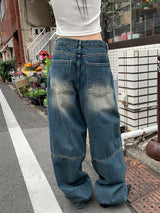 セクションリベットバルーンジーンズ (2C)