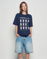 26SS プラスチック AC ベア半袖Tシャツ