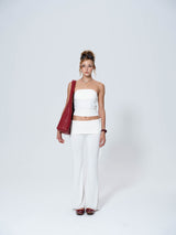Luv Dept / Cloud-Soft Foldover Flare Pants