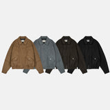 Shape Suede Jacket (4color)
