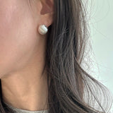 [925silver] マットボールピアス