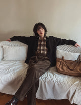 Melo Y-neck knitwear cardigan