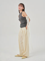 basic pants (cream)