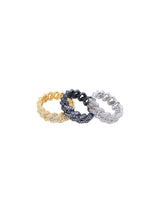 Star bold chain Ring