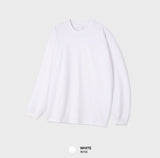 ルックローガンズスピマプレミアムコットンカットリベッドロングスリーブTシャツ