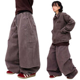 ピグメントシームバルーンワイドパンツ