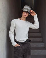 Howdy Muscle Fit Ribbed Knit