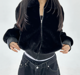 (LEATHER BANDING❤ + HIGH QUALITY❤ / CUTE COLLAR❤) - 2カラー
