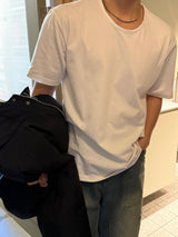 ローダーUネックレイヤード半袖 Tシャツ