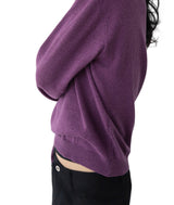 Bamboo Deep V-Neck Knit Top
