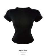 Basic Soft Round Tee (4color)