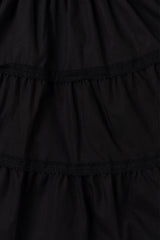 シアーレーススカート_ブラック