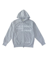 ローディングクローバーシンボルフーデッドジップアップ [GREY]