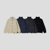 Eden high neck knit cardigan