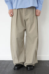 tailored wide slacks