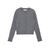ESSENTIAL CABLE CARDIGAN (4 COLORS)
