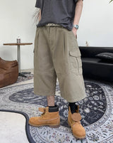 Ferid Stone Washed Cargo Bermuda Pants