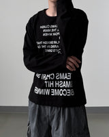 Smash Crop Lettering Long Sleeve