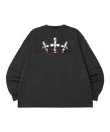 P.Crusades long sleeve _ Dark gray