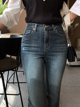 Messy's 104 Deep Wash Bootcut Denim 