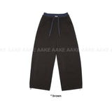 (Lining brushed) カラーブロックウエストパンツ