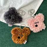 PAPA.GO.PAPA Strawberry Piz Poodle Face Keyring