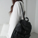 double pocket backpack