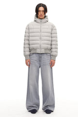 Pleated Washed Jeans