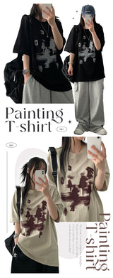 ユリンオーバーサイズフィット半袖Tシャツ