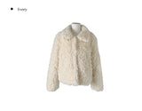 [Quilted Lining] Bento Collar Fur Jacket