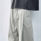 Herringbone Textured Structural Trousers