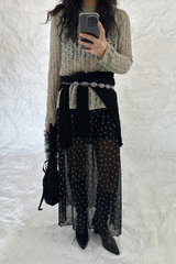 シフォンシャーリングバッグ (4COLORS!)