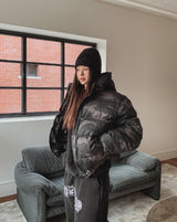 Oat camo lining padding
