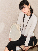 STAR LAYERED LONG SLEEVE - CREAM