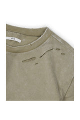 DAMAGE LAYERED L/S TEE (BEIGE)