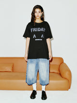 フライデーTシャツ ブラック