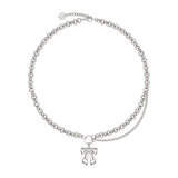 Ballerina Ribbon Pendant Surgical Necklace