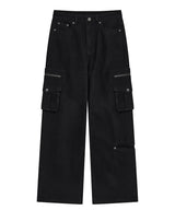 ジップ ST パンツ (black)