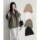 Coco String High-Neck Snap Field Jumper (4 colors)