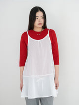 コンフィ 3/4スリーブT (RED)