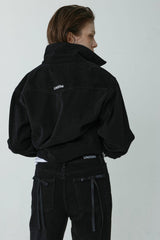 COTTON HEAT-TECH JACKET_BLACK