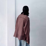 3D Pleated Western Shirt