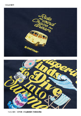 DAKYAM 2025S/S SサマーウェーブズプリンティングTシャツ