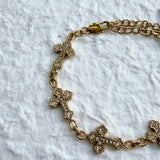 Starlit Cross Bracelet