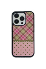 【TPUケース】 Vintage Patch Case_Pink Olive