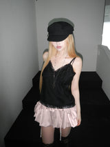 angular tweed hat 